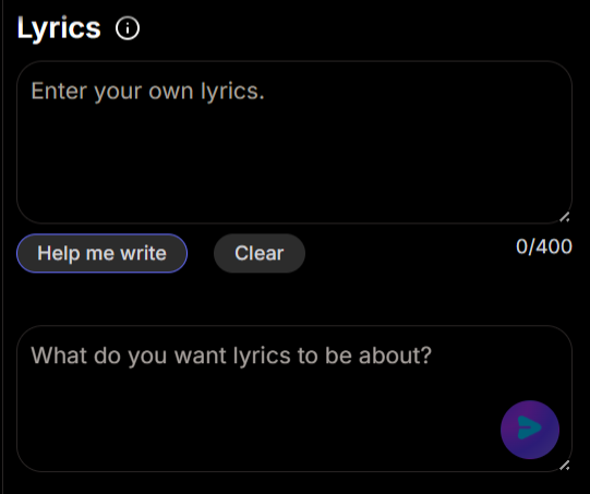 Add Lyrics Helper