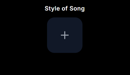 Style of Song Helper